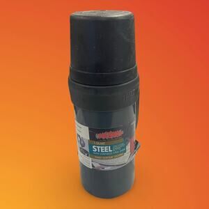 Thermos 1 Qt Vacuum Insulated Bottle Stainless Steel Liner Twist N Pour Stopper